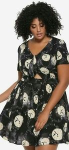 Hot Topic Dresses - PETER PAN FRONT TIE DRESS (PLUS SIZE) Hot Topic Dresses - PETER PAN FRONT TIE DRESS (PLUS SIZE)